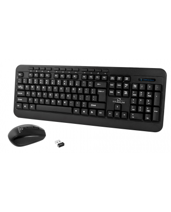 TITANUM ZESTAW BEZPRZEWODOWY 24GHZ KLAWIATURA Z MYSZKĄ MEMPHIS nr 2