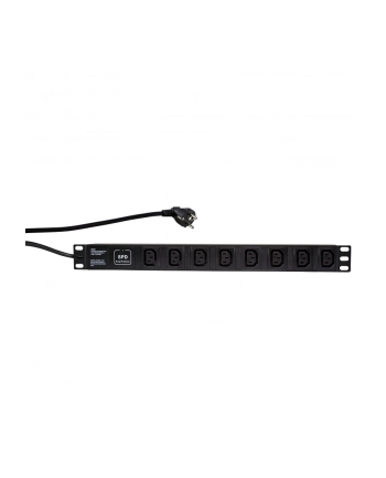 Listwa zasilająca LogiLink do szaf PDU8A01 19'' 16A PDU 8x IEC320 / C13 2m czarna nr 2