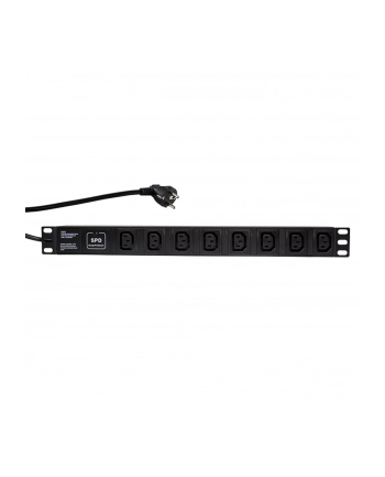 Listwa zasilająca LogiLink do szaf PDU8A01 19'' 16A PDU 8x IEC320 / C13 2m czarna nr 1