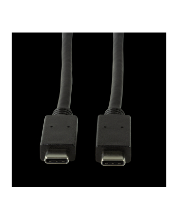 Kabel USB 3.2 Gen2x1 LogiLink CU0128 USB-C - USB-C, M/M, czarny, 0,5m