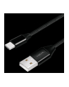 Kabel USB 2.0 LogiLink CU0139 USB A - USB-C, M/M, czarny, 0,3m - nr 24