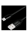 Kabel USB 2.0 LogiLink CU0143 USB A - micro USB B, M/M, czarny 0,3m - nr 14