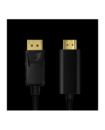 Kabel adapter LogiLink CV0128 DisplayPort 1.2 - HDMI 1.4, 3m nr 1