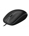 Mysz przewodowa Logitech B100 OEM optyczna czarna – uszkodzone opakowanie - nr 89
