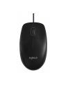 Mysz przewodowa Logitech B100 OEM optyczna czarna – uszkodzone opakowanie - nr 96