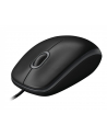 Mysz przewodowa Logitech B100 OEM optyczna czarna – uszkodzone opakowanie - nr 97