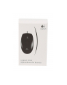 Mysz przewodowa Logitech B100 OEM optyczna czarna – uszkodzone opakowanie - nr 102