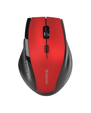 Mysz bezprzewodowa Defender ACCURA MM-365 optyczna 1600dpi 6P czerwona nr 1