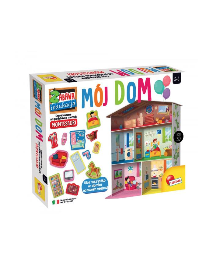 lisciani giochi Montessori Maxi Mój dom 72477 LISCIANI główny