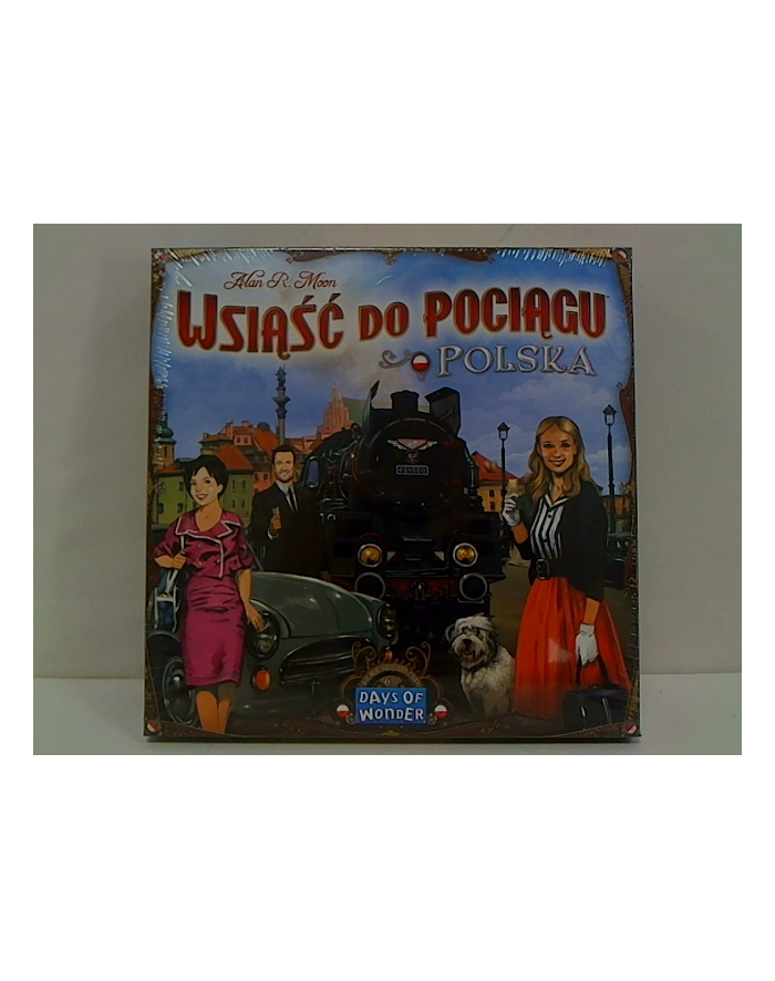 Wsiąść do Pociągu: Kolekcja map 6.5 Polska gra REBEL główny