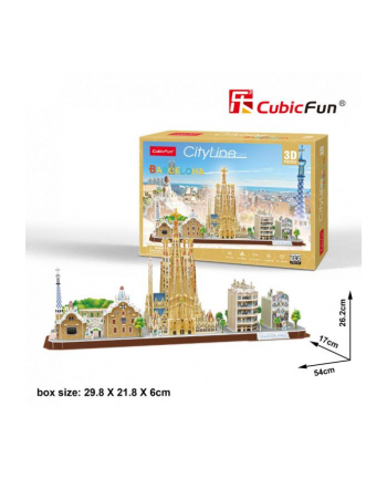 Puzzle 3D City Line Barcelona 20256 DANTE