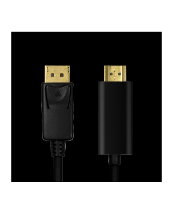 Kabel adapter LogiLink CV0128 DisplayPort 1.2 - HDMI 1.4, 3m nr 1