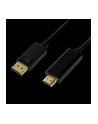 Kabel adapter LogiLink CV0128 DisplayPort 1.2 - HDMI 1.4, 3m - nr 3