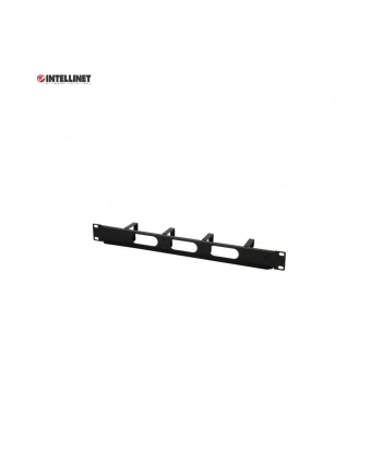 Intellinet Organizer Kabli Intellient Rack 19'' 1U 4x48mm, czarny nr 1