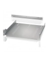Półka do szafy 19'' Intellinet 470mm 1U perforowana, szara - nr 2