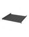 Półka do szafy 19'' Intellinet 400mm 1U perforowana, czarna - nr 3