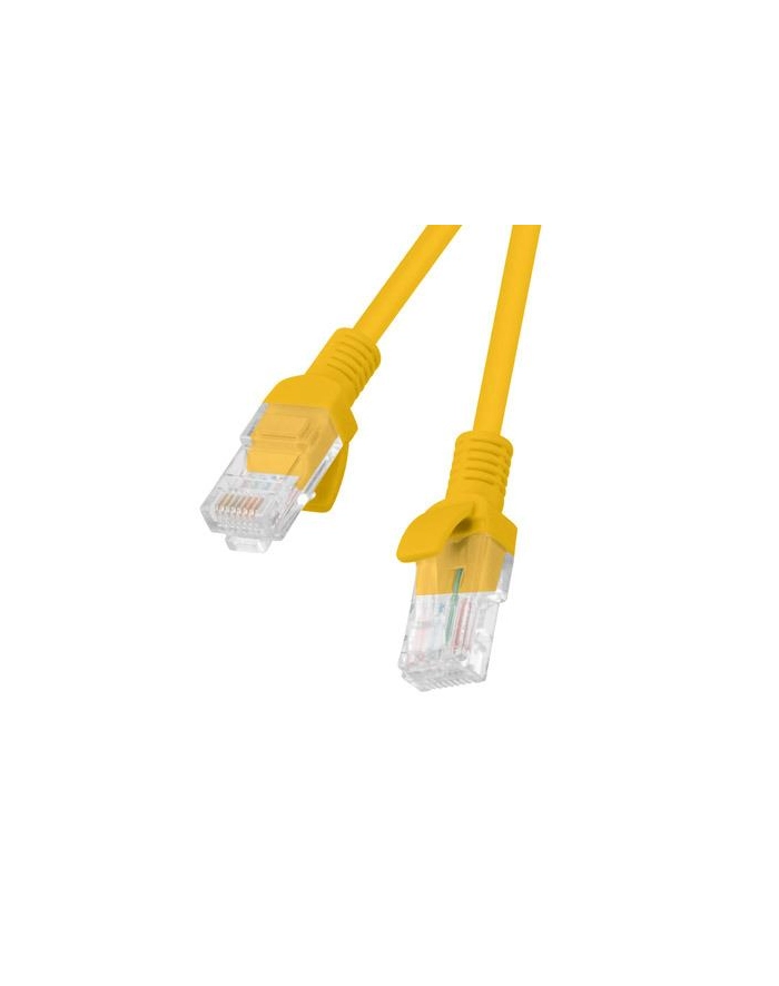 Patchcord Lanberg UTP kat.6 10m pomarańczowy główny