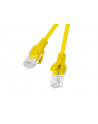 Patchcord Lanberg UTP kat.5e 0,25m żółty 10-Pack - nr 1