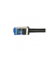 Patchcord LogiLink CQ7033S Cat.6A S/FTP PVC+PE 1m czarny - nr 15