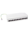 Patch panel stacjonarny LogiLink NP0017A 12x RJ45 kat.6 ekranowany - nr 12