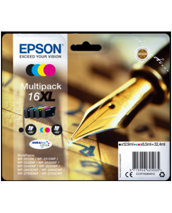 epson Multipack T1636 CMYK do WF-2010/25x0