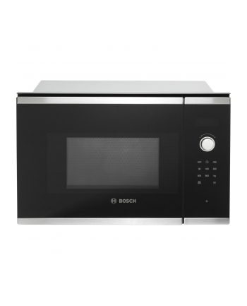 Bosch BFL523MS0 Microwave Oven, Serie 4, Built-in, 800W, 20L, black