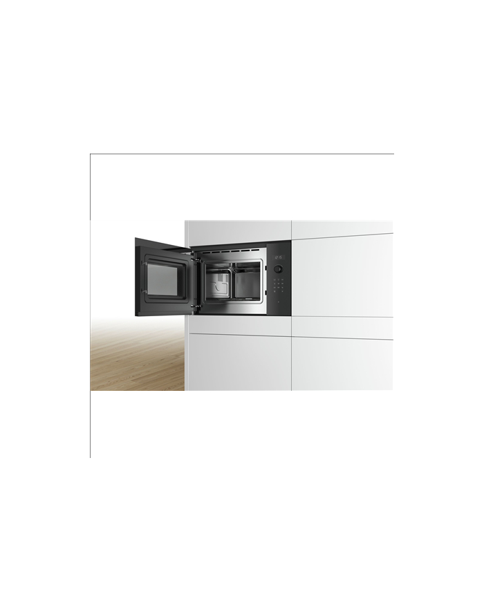 Bosch BFL554MB0 Microwave Oven, Serie 6, Built-in, 900W, 25L, black główny