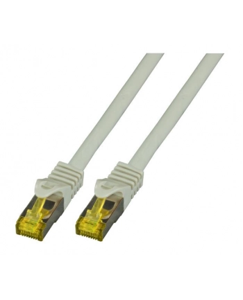 efb elektronik EFB Patch cord S/FTP, kat. 6A RJ45, LSZH, 1m, zrobiony na kablu kat. 7, szary nr 2