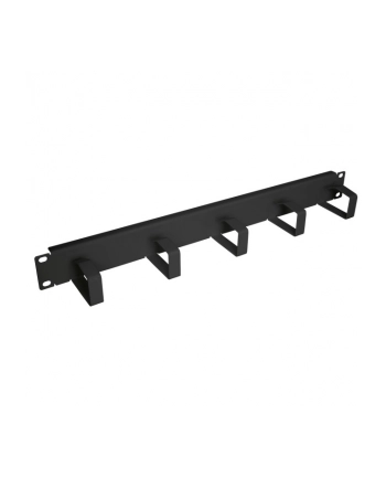 efb elektronik EFB Oganizer kabli do szaf Rack 19'' 1U, 5 uchwytów, metal, czarny