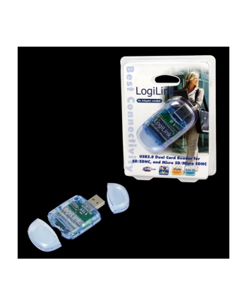 Logilink CR0015B Cardreader USB 2.0 Stick, SD & Micro SD Format nr 1