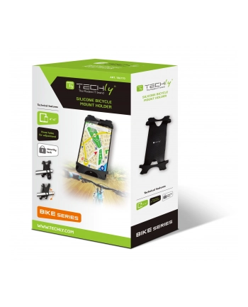 Techly Silicone bicycle mount holder for smartphone nr 1