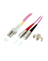 efb elektronik EFB Światłowód krosowy LC-SC 50/125 OM4 LSZH Duplex wielomodowy 2m, średnica 2mm - nr 2