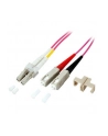 efb elektronik EFB Światłowód krosowy LC-SC 50/125 OM4 LSZH Duplex wielomodowy 2m, średnica 2mm - nr 3