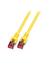 efb elektronik EFB Patch cord S/FTP, kat. 6, LSZH, 2m, miedź, żółty - nr 2