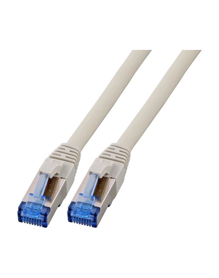 efb elektronik EFB Patch cord S/FTP kat.6A RJ45 TPE SUPERFLEX LSZH 2m, na kablu kat.7, szary główny