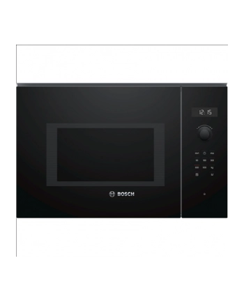 Bosch BFL554MB0 Microwave Oven, Serie 6, Built-in, 900W, 25L, black nr 2