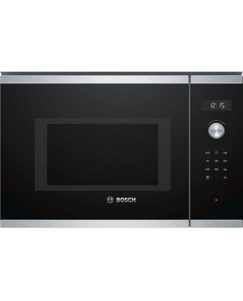 Bosch BFL554MS0 Microwave Oven , Serie 6, Built-in, 900W, 25L, stainless steel nr 2