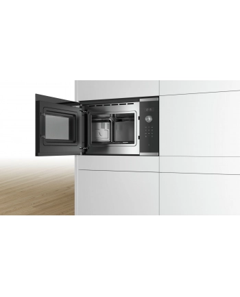 Bosch BFL554MS0 Microwave Oven , Serie 6, Built-in, 900W, 25L, stainless steel nr 1