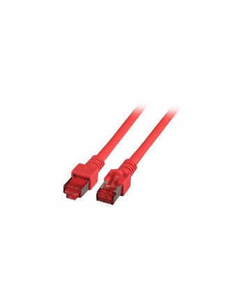 efb elektronik EFB Patch cord S/FTP, kat. 6, LSZH, 1m, miedź, czerwony