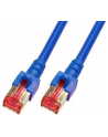 efb elektronik EFB Patch cord S/FTP, kat. 6, LSZH, 1m, miedź, niebieski - nr 8