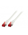 efb elektronik EFB Patch cord S/FTP, kat. 6, LSZH, 1m, miedź, biały - nr 1