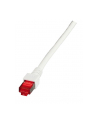 efb elektronik EFB Patch cord S/FTP, kat. 6, LSZH, 1m, miedź, biały - nr 2