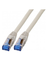 efb elektronik EFB Patch cord S/FTP kat.6A RJ45 TPE SUPERFLEX LSZH 5m, na kablu kat.7, szary - nr 5