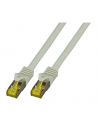 efb elektronik EFB Patch cord S/FTP, kat. 6A RJ45, LSZH, 1m, zrobiony na kablu kat. 7, szary - nr 1