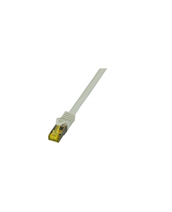 efb elektronik EFB Patch cord S/FTP, kat. 6A RJ45, LSZH, 1m, zrobiony na kablu kat. 7, szary