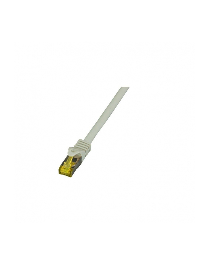 efb elektronik EFB Patch cord S/FTP, kat. 6A RJ45, LSZH, 1m, zrobiony na kablu kat. 7, szary główny