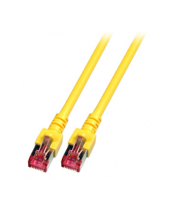 efb elektronik EFB Patch cord S/FTP, kat. 6, LSZH, 5m, miedź, żółty