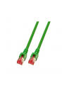 efb elektronik EFB Patch cord S/FTP, kat. 6, LSZH, 1m, miedź, zielony - nr 1