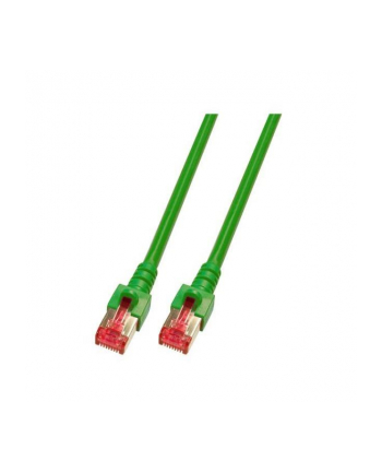 efb elektronik EFB Patch cord S/FTP, kat. 6, LSZH, 1m, miedź, zielony