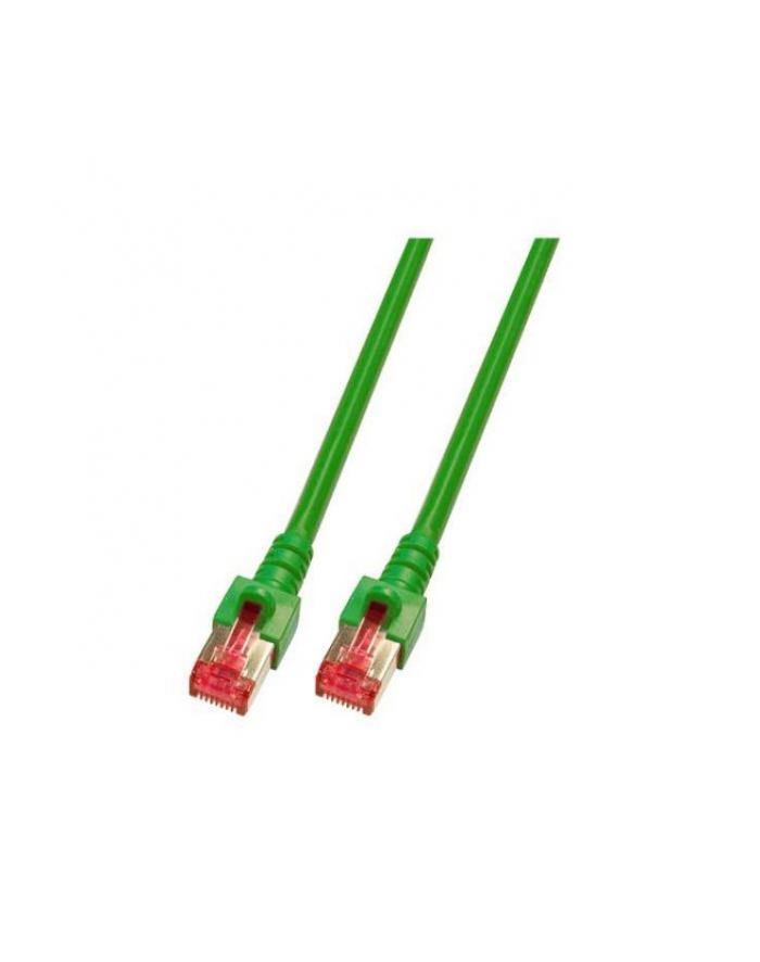 efb elektronik EFB Patch cord S/FTP, kat. 6, LSZH, 1m, miedź, zielony główny